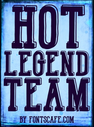 Hot Legend Team DEMO Font Download