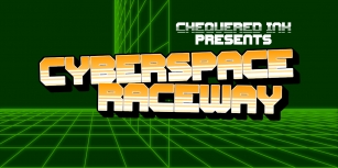 Cyberspace Raceway Back Font Download