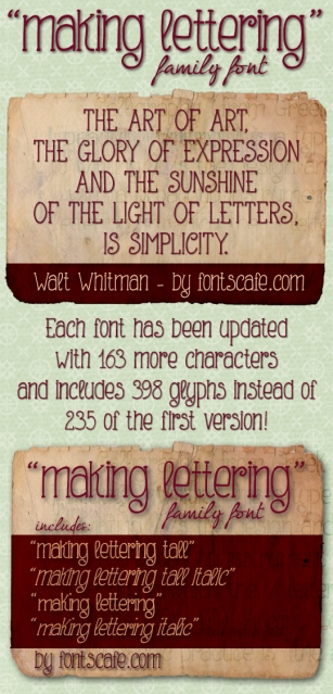 Making Lettering Font Download