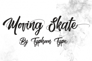 Moving Skate Font Download