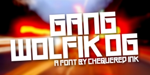 Gang Wolfik OG Font Download