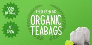 Organic Teabags Font Download
