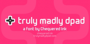 Truly Madly Dpad Font Download