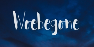 Woebegone DEMO Font Download