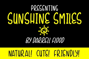 Sunshine Smiles Font Download