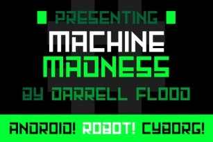 Machine Madness Font Download