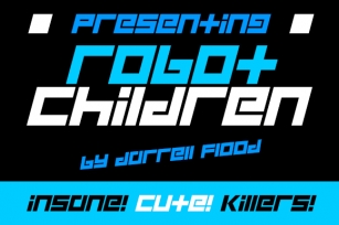 Robot Childre Font Download
