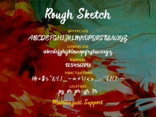 Rough Sketch Font Download