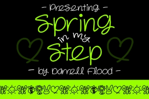 Spring in my Step Font Download