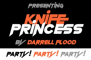Knife Princess Font Download