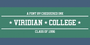 Viridian College Font Download