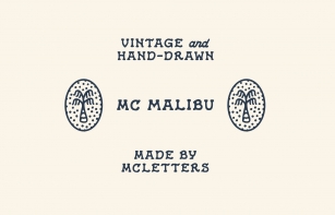 MC Malibu Font Download
