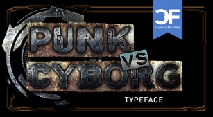 CF Punk vs Cyborg Font Download