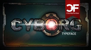 CF Cyborg Font Download