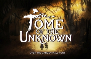 Tome Of The Unknow Font Download