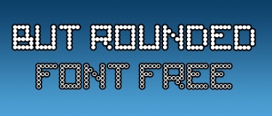 But Rounded Font Download