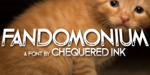 Fandomonium Font Download