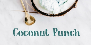 Coconut Punch DEMO Font Download