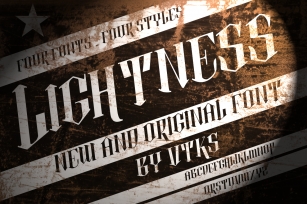 Vtks lightness 2 Font Download
