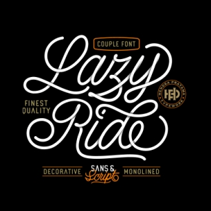Lazy Ride Font Download