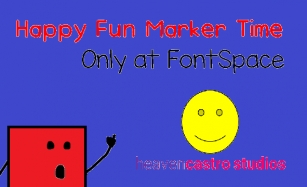 Happy Fun Marker Time Font Download