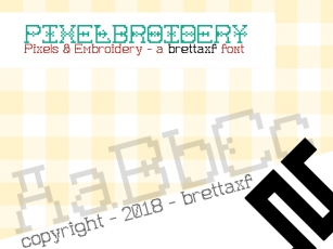 Pixelbroidery Font Download