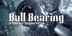 Ball Bearing Font Download