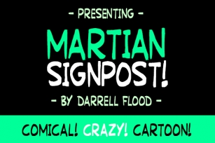 Martian Signpos Font Download