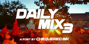 Daily Mix 3 Font Download