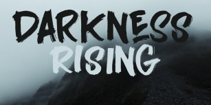 Darkness Rising DEMO Font Download