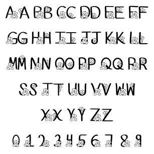 Ks Coppers Teddy Bears Font Download