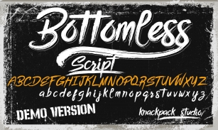 Bottomless Scrip Font Download