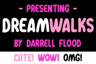 Dreamwalks Font Download