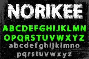 NORIKEE DEMO Font Download