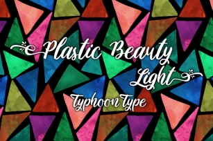 Plastic Beauty Ligh Font Download