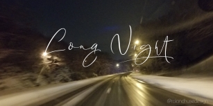 Long Night Dem Font Download