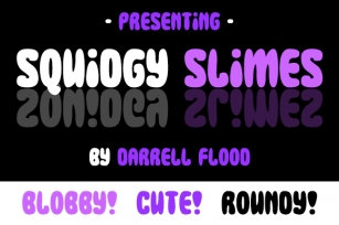 Squidgy Slimes Font Download