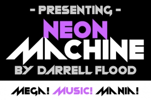 Neon Machine Font Download