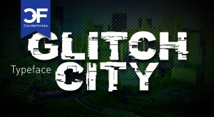 CF Glitch City Font Download
