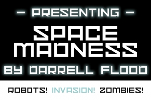Space Madness Font Download