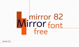 Mirror 82 Font Download