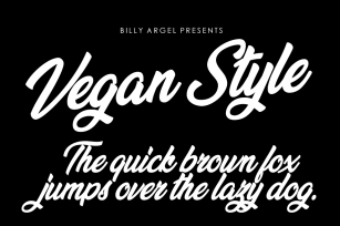 Vegan Style Font Download