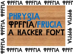 Phrygia Font Download