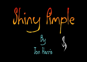 Shiny Pimple Font Download