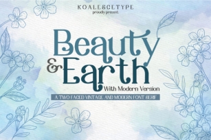 Beauty Earth Font Download