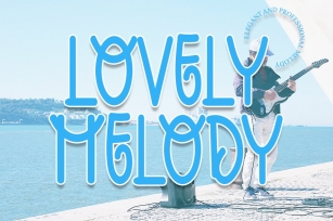 Lovely Melody - A Smart Display Font Font Download
