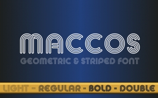 MACCOS Dem Font Download