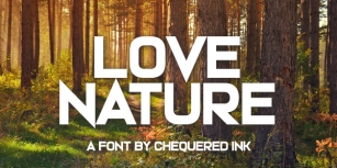 Love Nature Font Download