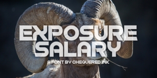 Exposure Salary Font Download