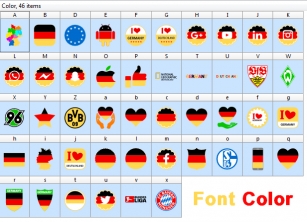 Font Color Germany Font Download